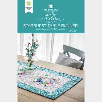 Four-Patch Double Wide Dresden Template & Starburst Pattern Alternative View #2