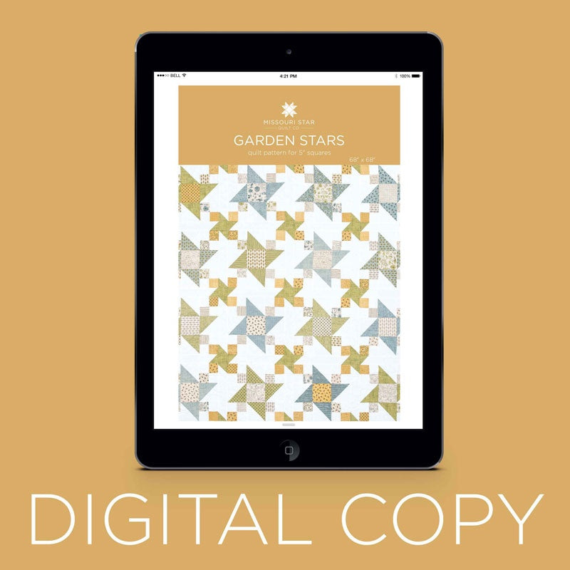 Digital Download - Garden Stars Quilt Pattern by Missouri Star Primary Image