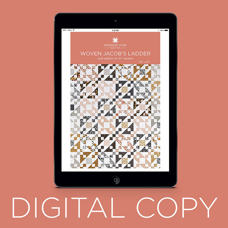 Digital Download - Woven Jacob's Ladder Quilt Pattern by Missouri Star Primary Image