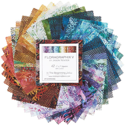 Floragraphix V Charm Pack