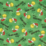 How the Grinch Stole Christmas - Holiday Hats Green Yardage