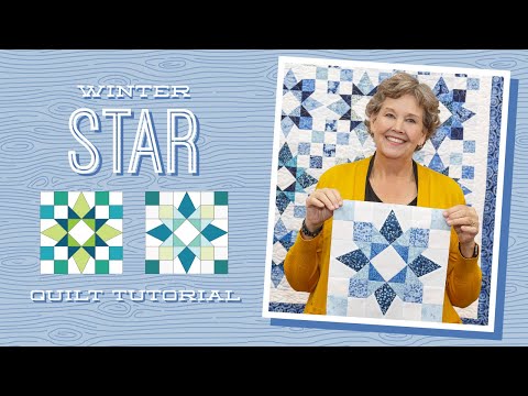 Digital Download - Winter Star Quilt Pattern by Missouri Star
