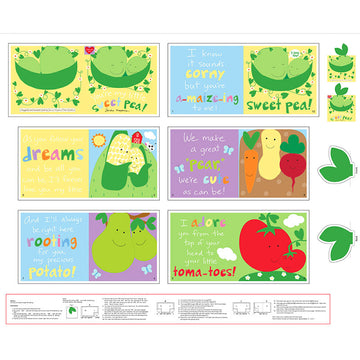 Huggable & Lovable Books - Sweet Pea Book Multi Panel