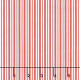Kimberbell Basics - Mini Awning Stripe Red Yardage