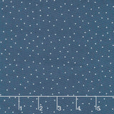 Kimberbell Basics - Tiny Dots Navy Yardage
