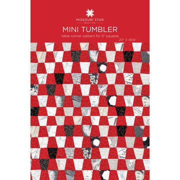 Mini Tumbler Runner Quilt Pattern by Missouri Star