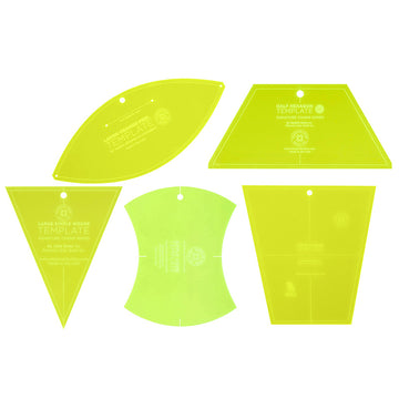 Missouri Star 5 pc Large Templates Bundle - All for 10" Squares