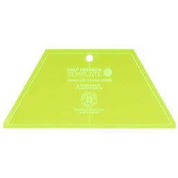 Missouri Star Large Half Hexagon Template for 10" Squares