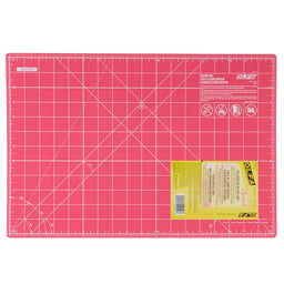 Olfa® Fairy Floss Pink 12" x 18" Cutting Mat