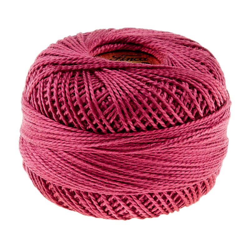 Presencia Perle Cotton Thread Size 8 Very Dark Mauve