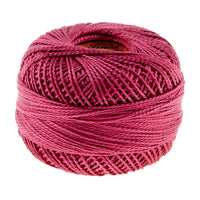 Presencia Perle Cotton Thread Size 8 Very Dark Mauve
