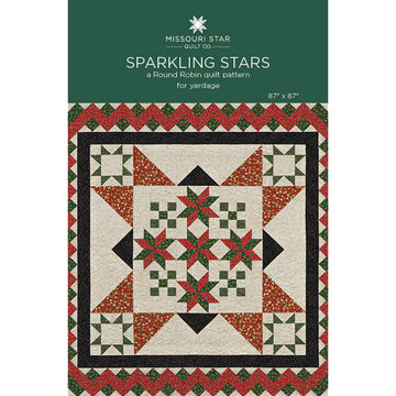 Sparkling Stars Quilt Pattern by Missouri Star