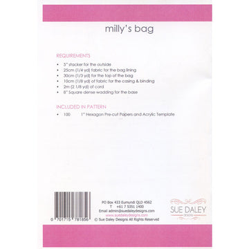 Sue Daley Milly's Bag Pattern Alternative View #1