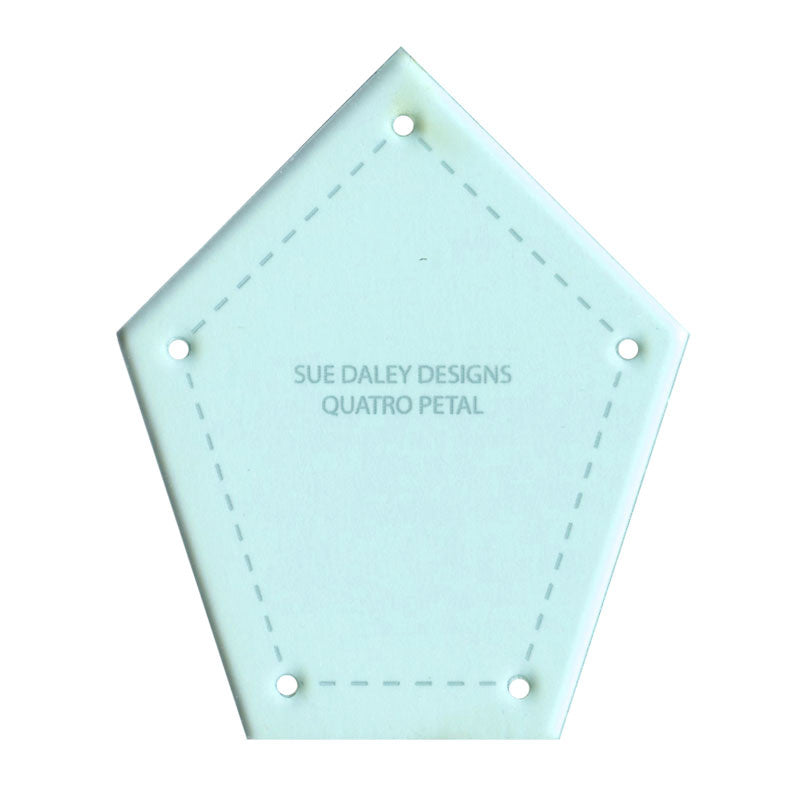Sue Daley Quatro Petal Template Only