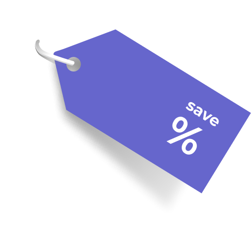 Save 62%